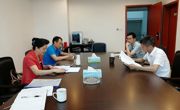 河源市科协主席吴素香前往市高新区管委会洽谈筹建高新区科协事宜