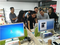 华南理工大学原校长刘焕彬院士走访政协龙湖区委员会、区科协和“潮创智谷”