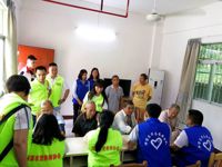 河源市营养师协会到龙川佗城敬老院开展营养科普活动