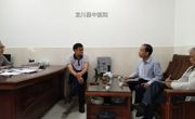 河源市医学会领导到龙川县医院走访调研