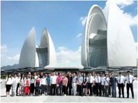 江门市风景园林协会在“全国科技工作者日”赴珠海考察交流