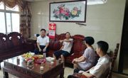 河源市科协领导走访慰问退休党员